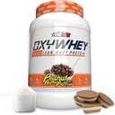 EHP Laboratuvarları OxyWhey Whey proteini – 25g High Protein, Low Carb, Sugar Free Meal Change – Lean Whey Toz for Muscle Recovery – Non-GMO, Gluten Free – 25 Serves – Peanut Butter Puffs