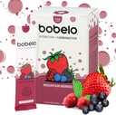 Bobelo Self Carbonating Hydration Packets | Low Calorie Drink Mix, Electrolytes Toz Packets | Keto Friendly, Sugar Free Water Advancedr | Soda & Sparkling Water Alternative | Dağ Berries(30ct)