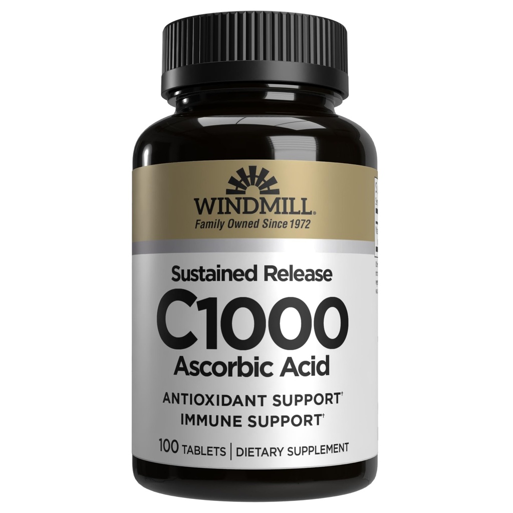 Windmill Vitamin C-1000 Tablet Sustained release 100 Tablet