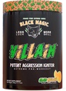 Black Magic Supply Villain High-Stim Nootropic Pre-Workingout - Beta-Alanine, L-Tyrosine, & Caffeine - Αντλία & Εστίαση - 25 εξυπηρετήσεις (Mad Melon)
