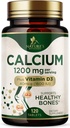 B3 Vitamin D3 - Bone Health Supplement, Vitamin D & Steel Supplements for Women & Men - Bone Strength, Teeth & Immune Support, Nature'suba Pills, ABD'de Şişelenmiş - 120 Tablet