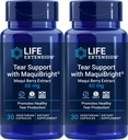 Επέκταση ζωής Δάκρυα Υποστήριξη με MaquiBright 60 mg, 30 κάψουλες χορτοφάγων (πακέτο των 2)