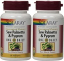 Saw Palmetto ve Pygeum One Daily 30 Softgel (Pack of 2) Solaray