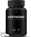 HUMANX VertiGone - Vertigo Relief - Time-Tested Malzemeler - Antik Doğal İç Kulak Denge Tamamı - Relieves Dizziness, Nausea, Spinning & Swaying Sensations - Non GMO - Dizzy Aid Pills