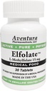 ELFOLATE® 15 mg L-Methylfolate Methylfolate Torchfolate Medical Food Supplement Professional Strength Active Pure Potent 30 Tablets