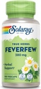 SOLARAY Firefew Leaf 380 mg | Sağlıklı Circulation, Blood Style Tone, Comfort Support | Non-GMO & Vegan | 100 VegCaps