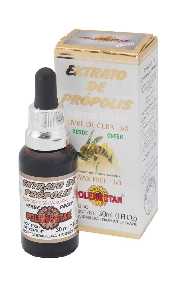 Βραζιλία Εισάγεται Premium Bee Propolis Extract Wax Free 60 (30ml) από Polenectar