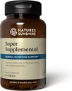 Nature's Sunshine Super Supplemental: Minerals, Antioksis & More for Nutritional Gaps, General Health, Immune & Energy Support. 120 Tabs