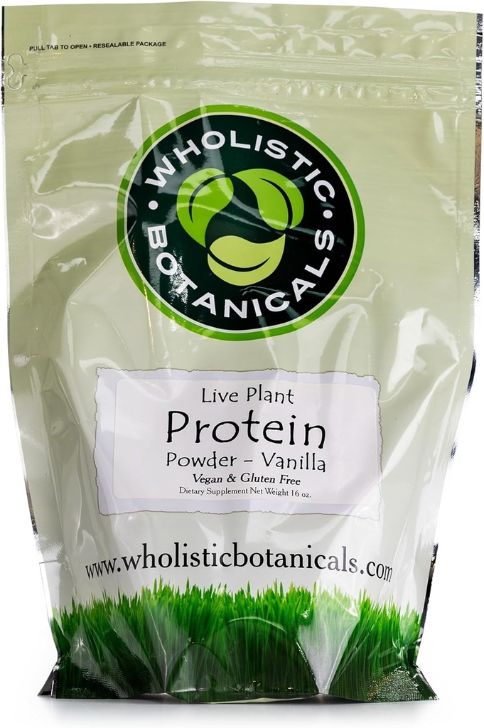 Canlı Plant Pea Protein Vanilla Toz