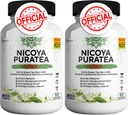 Nicoya PuraTea Max Green Tea Extract & Green Coffee Bean for Metabolism Support, Natural Energy Boost, Antioksi-Rich Supplement – 120 Capsules