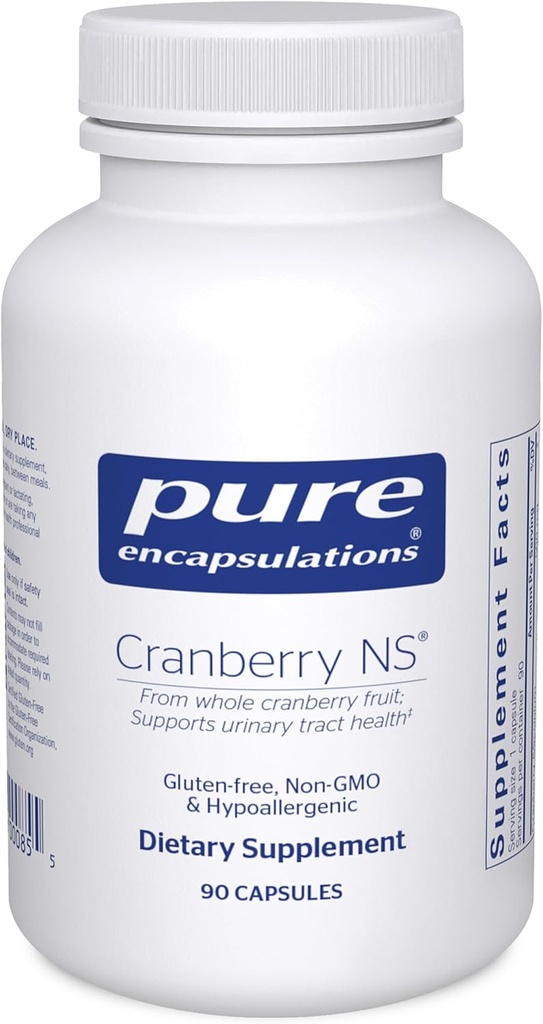 Saf Encapsulations Cranberry NS | Hipoallergenic Supplement to Support Urinary Tract Health | 90 Capsules