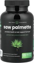 NutraChamps Saw Palmetto συμπλήρωμα για την υγεία του προστάτη [Extra Strength] 600mg Complex με εκχύλισμα, Berry σκόνη & βότανα - Υποστηρίζει υγιή ούρηση Συχνότητα, 120 κάψουλες