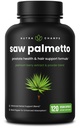 NutraChamps Saw Palmetto Supplement for Prostate Health [Extra Strength] 600 mg Kompleksi, Berry Toz & Herbs - Sağlıklı Ürinasyon Frekansı, 120 Capsules