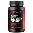 Horny Goat Weed Capsules for Men & Women - Extra Strength Performance & Energy Support with Tongkat Ali, Muira Puama, and Saw Palmetto - 1 Moon Supply Herbal Supplement for improve Endurance