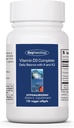 Alerji Araştırma Grubu Vitamin D3 Tamam - D3 ve K2 Supplement, Daily Balance, A, DeltaGold Tocotrienols, High Potency, Veggie Softgels - 120 Count