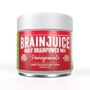 BeyinJuice Nootropics Brain Support Supplement, Gluten Free Toz for Energy and Focus, Drink Mix with L Theanine, Alpha GPC, Vitamin B, Organik Yeşil Çayı Caffeine, Pomegranate, 15 Hizmet