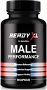 Erkekler için Hazır XL Pills, Resmi HazırXL Erkek Kapsüller, Genel Sağlık ve Performans için Tüm Doğal Destek, Premium Multivitamins Formula, Resmi Capsulas Yorumları (60 Capsules)