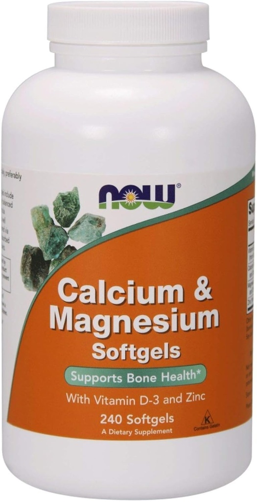Şimdi Gıdalar ve Magnezyum Softgel, 240 Kont