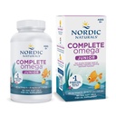 Nordic Naturals Complete Omega Jr., Lemon - 180 Mini Soft Gels - 283 mg Total Omega-3s & 35 mg GLA - Sağlıklı Cognition, Nervous System Function - Non-GMO - 90 Servisler