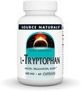 Kaynak Naturals L-Tryptophan, Mood, Relaxation ve Sleep*, 500 mg - 60 Capsules