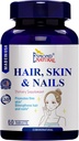 (5 Pack) Esmond Natural: Μαλλιά, δέρμα & νύχια (Promotes Firm Skin, Ενισχύει τα μαλλιά και τα νύχια), GMP, φυσικό προϊόν Assn Certified, Made in USA - 300 tablets