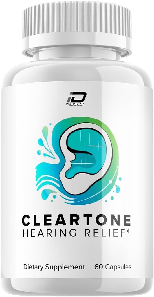ClearTone Healthy Ear Support Supplement, Clear Tone Ear Ringing Relief, ClearTne Tinnitus Treatment, ClearTone Capsules, Advanced Formula Clear Tone for Hearing Support Reviews (1 Pack - 60 Capsules)