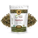 Organik Way Hawthorn Leaf ve Flower Cut & Sifted (Crataegus monogyna) - Herbal Tea | Avrupa Wild-Harvest | USDA & Kosher Sertifikalı | GMO & Gluten Free | Origin - Alba (4 Oz)