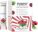 Γνωρίστε τον Μπρέινερ Νιου! Purest Electrolyte Cranberry Packets σκόνης μέντα – Ολόκληρη ενυδάτωση τροφίμων - Βιολογικά φρούτα με ψύξη και ηλιακά άλατα για την απόλυτη ισορροπία ηλεκτρολυτών