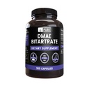 Saf Orijinal Malzemeler DMAE Bitartrate (365 Capsules) Magnezyum Or Rice Fillers, Always Pure, Lab TY