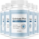 (5 Pack) Sessizum Plus - Resmi Sessizum Plus Gelişmiş Tamam Formula, Orijinal Sessizum Plus Yorumlar, All Natural QuietumPlus Advanced Formula 5 Ay Için 300 Capsules
