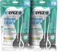 Pet Eyez-Dog Tear Stain Remover - Dear Stain Remover για σκύλους - Dog Eye Care -Dog Treats with Astaxanthin, Blueberry Fruit Powder, Lutein, Grain Free, All-Natural Protein (Lamb-2 Pack)