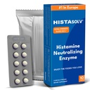 HISTAsolv Extra Strength DAO Enzyme Supplement for Histamine Food Inανεκτικό - Eases Digestive Disfort - Πατενταρισμένη τεχνολογία - Made in Austria - 10 Pack