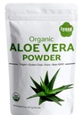Organik Aloe Vera Toz, Aloe Barbadensis Soğutma Face ve Saç Maskesi, Doğal Moisturizer, 8 oz/223 Gramer