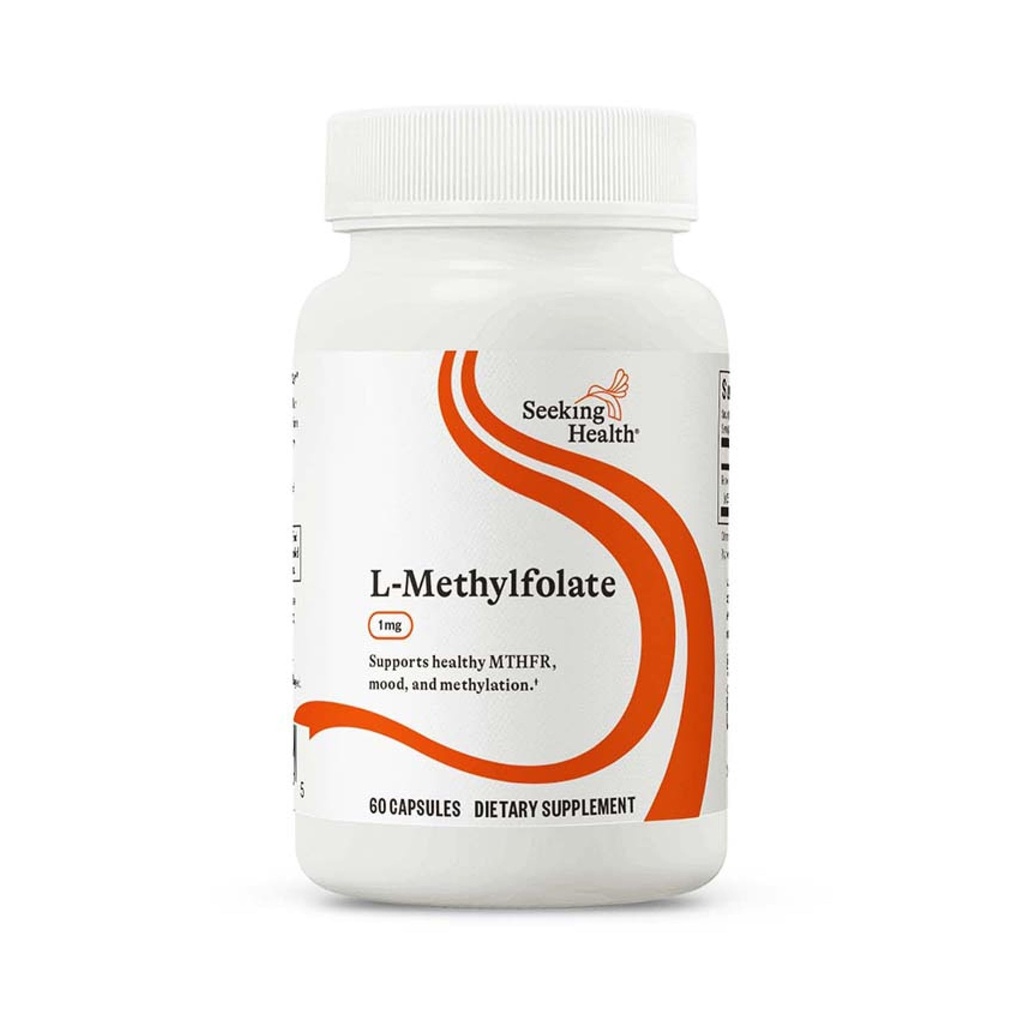 Sağlık L-Methylfolate 1 mg Sağlıklı MTHFR, Mood ve metilasyon- 60 Capsules