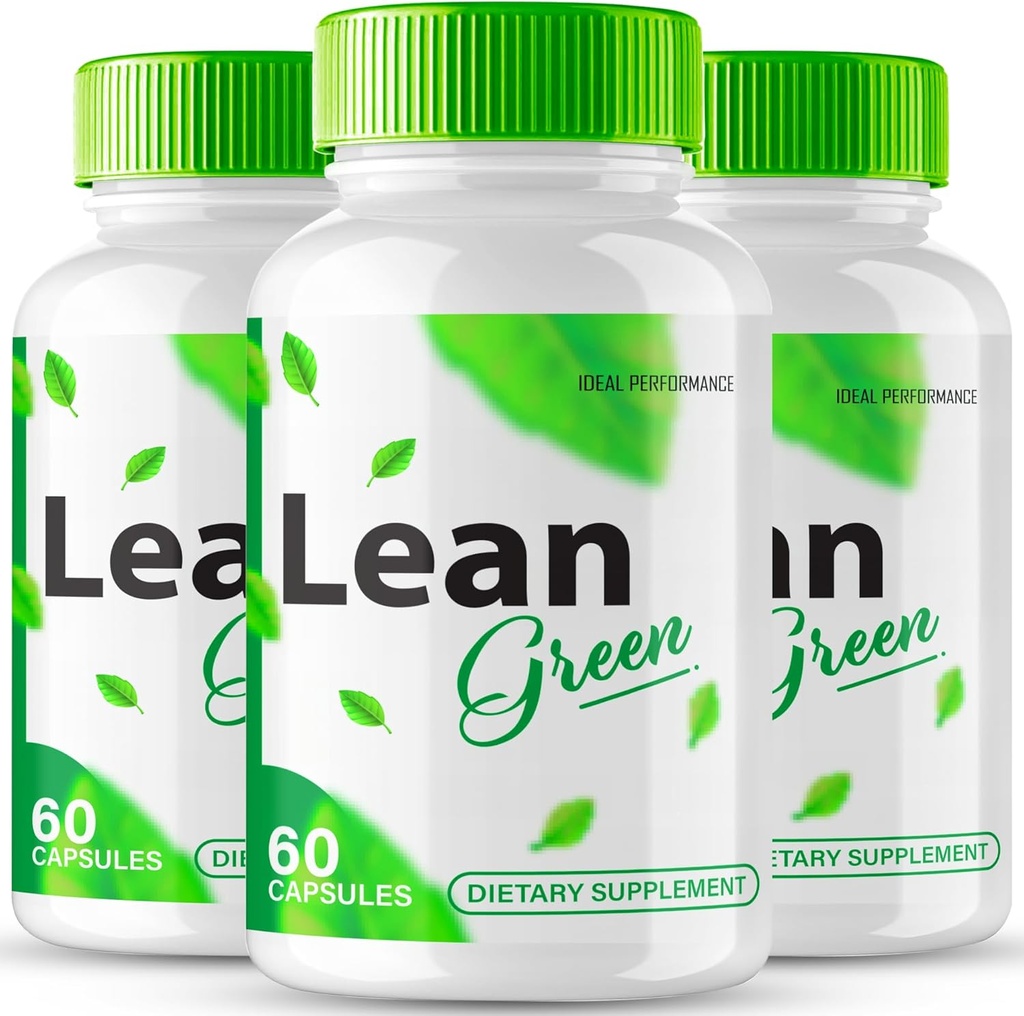 Lean Green Capsules, LeanGreen Advanced Formula Supplement Pills - maksimum Güçlü, Lean Green All Natural Keto Pills, LeanGreen Capsules, Lean Green Pills Yorumlar (3 Pack)