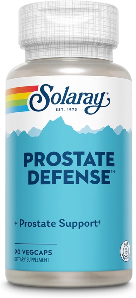 SOLARAY Prostate Defense, Veg Cap (Btl-Plastik) | 90ct