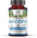 Organik Aura BACOPA Capsules.150 Veg HPMC Capsules hizmet başına 1500 mg. Herbal Supplement, Ruh Uyarısı, Calm, Memory, Cognition.