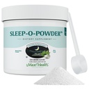 Maxi Health - Magnezyum, Inositol & L-Tryptophan - Zero Melatonin Un Habit Form Sleep Aid - Easy Drink Mix, Relaxing Sleep Drink Supplement for Bedtime, 4.4 Oz Sleep-O-Powder