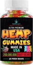 Hemp Gummies-Premium Natural Hemp Oil Gummy Bears-Promote Sleep and Rest, Peace and Relaxation- Made in USA