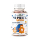 Probiyotik Gummies with 2 Milyar CFU, Prebiyotik Fiber Supplement for Kids, Men & Women, Klinik olarak Digestion, Easy Bowel Movement & Immunity, 30 Gummy Bears