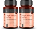 Safclinica Lutein 30 mg x 180 Tabletler (2 Her birinde 90 Tabletle Şişeler) 1000mcg Zeaxanthin. 3 x Düzenli Lutein Tabletlerinin Gücü