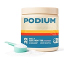 Αλάτι Εκπαίδευσης Διατροφής Podium + Ηλεκτρολυτές σκόνης, Φράουλας, Post Workout Hydration & Mus Recovery Support, Ηλεκτρολυτικό Ποτό, Μαγνήσιο, Κάλιο, Ασβέστιο & Αλάτια Νάτριου, 30 Σερβιέτες