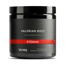 Valerian Roots - Ultra High Potency 4:1 Extract - Highly Interd - Third-Party Lab Tested - 120 Capsules
