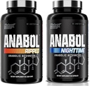 Nutrex Research Anabol Ripped & Nighttime PM Muscle Builder ve Combo