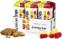 SATCHKR LABS Energy Bar | Raspberry + Lemon (12 paket) | Plantif Sağlıklı Snack | Low Sugar - 4g Protein | non-gmo, glutensiz, soya ücretsiz, vegan, kosherher