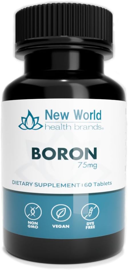 Boron Mineral Tamam 75 mg | 60 Kont - Vücudunun Optimal Sağlık ve Sağlık Koruması Gerekiyor
