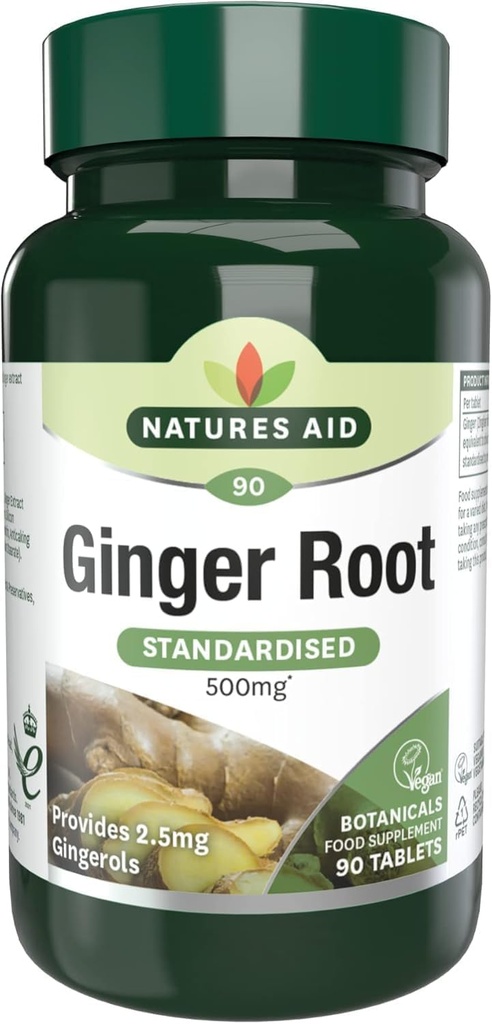 Doğalar Yardım Ginger 500Mg