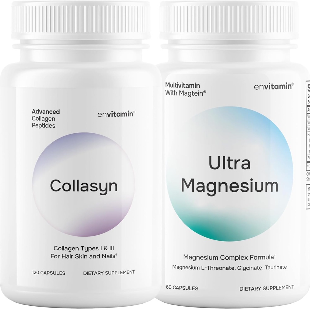 Collasyn & Magnesium Multivitamin Bundle, 2 Products