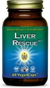 HealthForce SuperFoods Liver Rescue - Natural Liver Cleanse - με Ρίζα Μήλου & Δαντελιάς - Χωρίς γλουτένη & Vegan - 60 κάψουλες