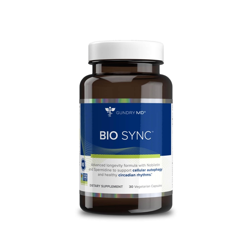 Gundry MD® Bio Sync συμπλήρωμα για την ενέργεια ημέρας, υποστηρίζει την εστίαση και τη μνήμη†* - (30 υπηρεσίες)